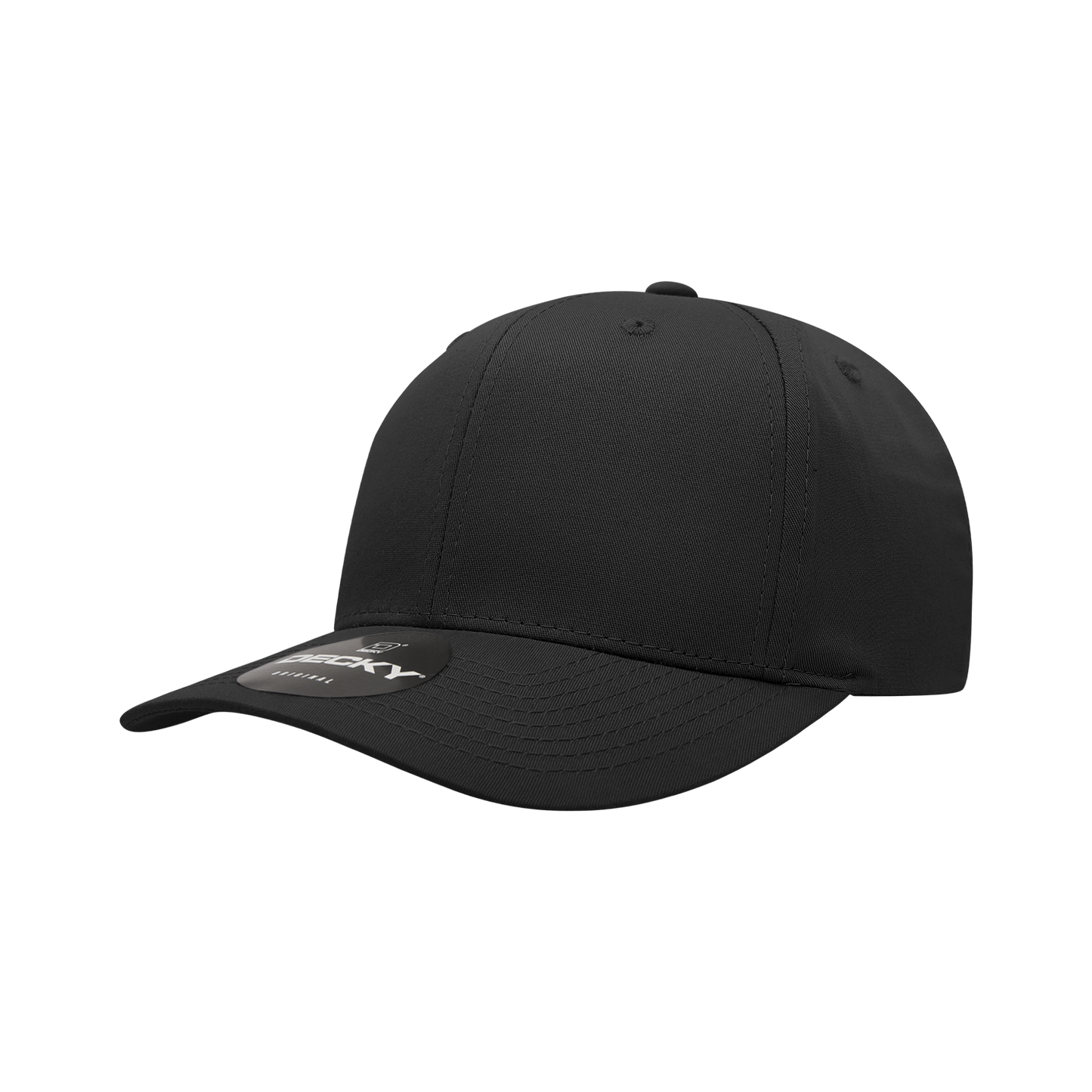 6 Panel Mid Profile Structured Cotton Blend Cap Snapback 6022