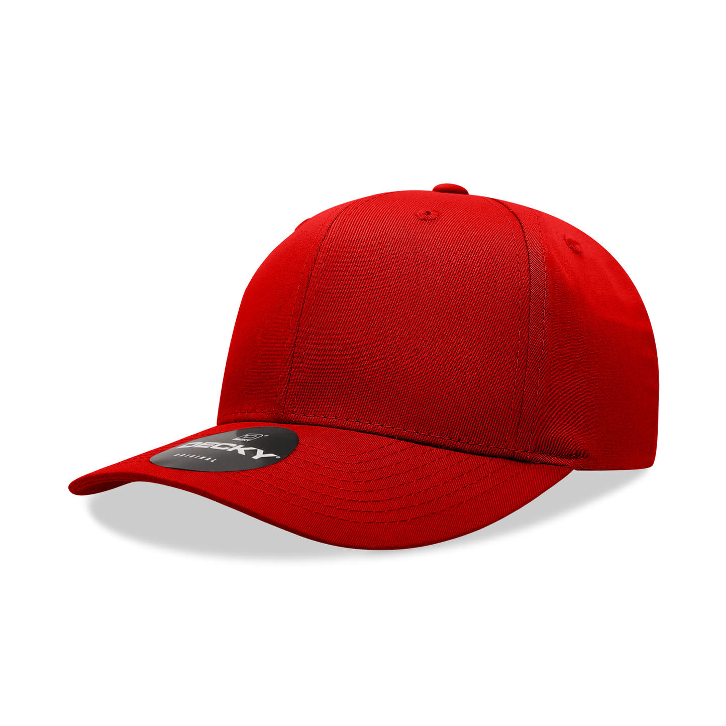 6 Panel Mid Profile Structured Cotton Blend Cap Snapback 6022
