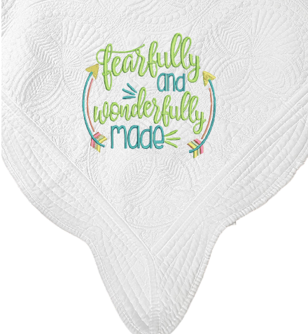 White Baby Quilt