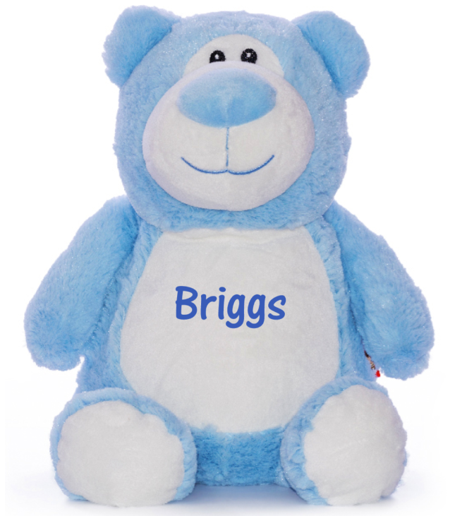 Blue Bear - First Name - Stuffy