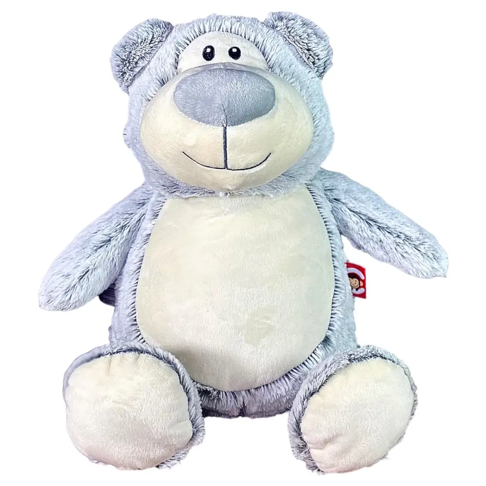 Grey Bear Cute Plush - Plushie