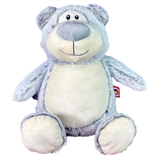 Grey Bear Cute Plush - Plushie