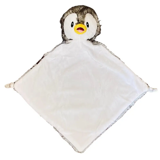 Grey Penguin Personalized Lovey - Personalized Lovey
