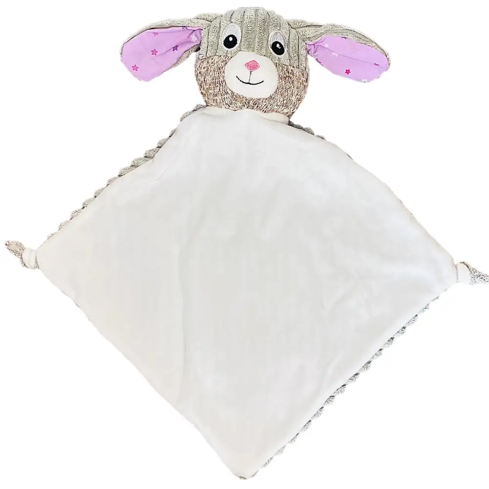 Sensory Bubblegum Bunny Personalized Lovey - Personalized