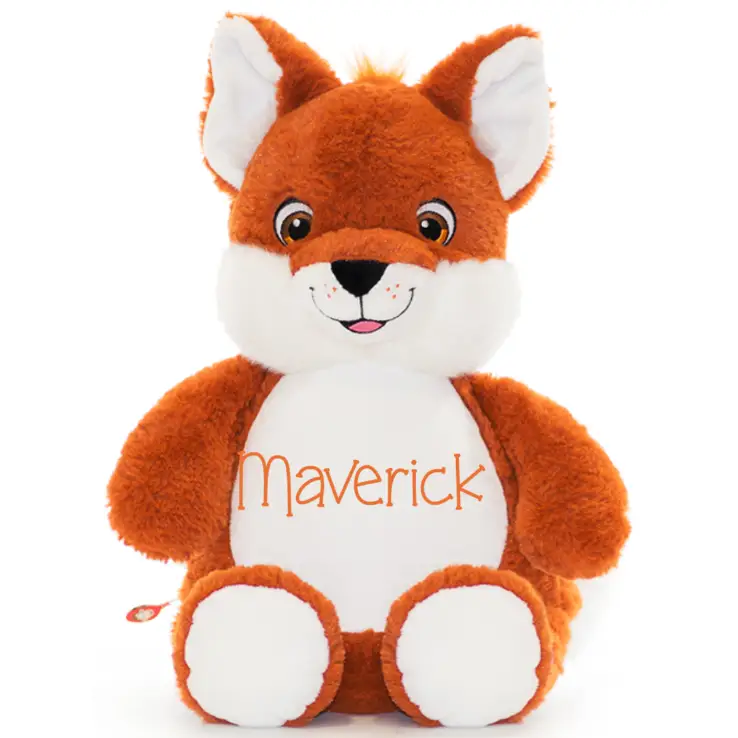 Signature Fox Cute Plush - First Name - Plushie