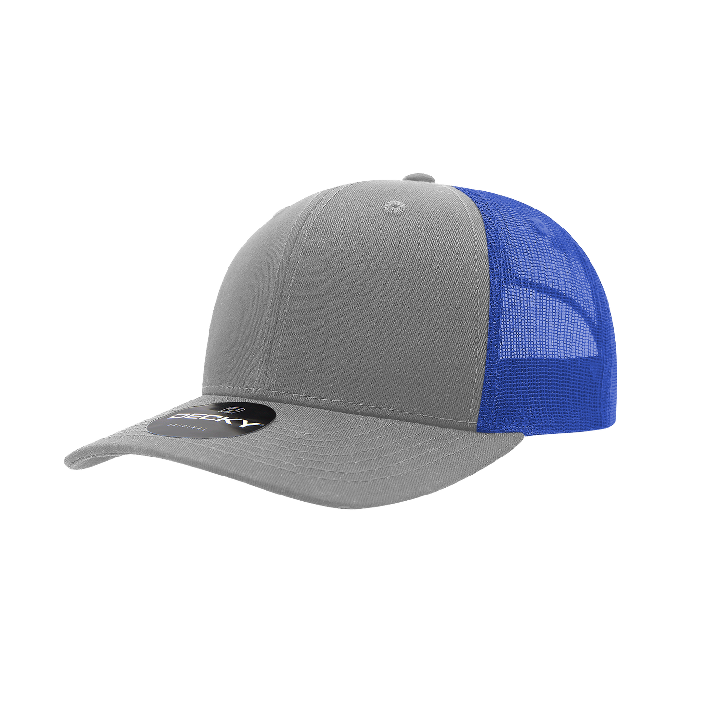 6 Panel Mid Profile Structured Mesh Back Blend Trucker 6021