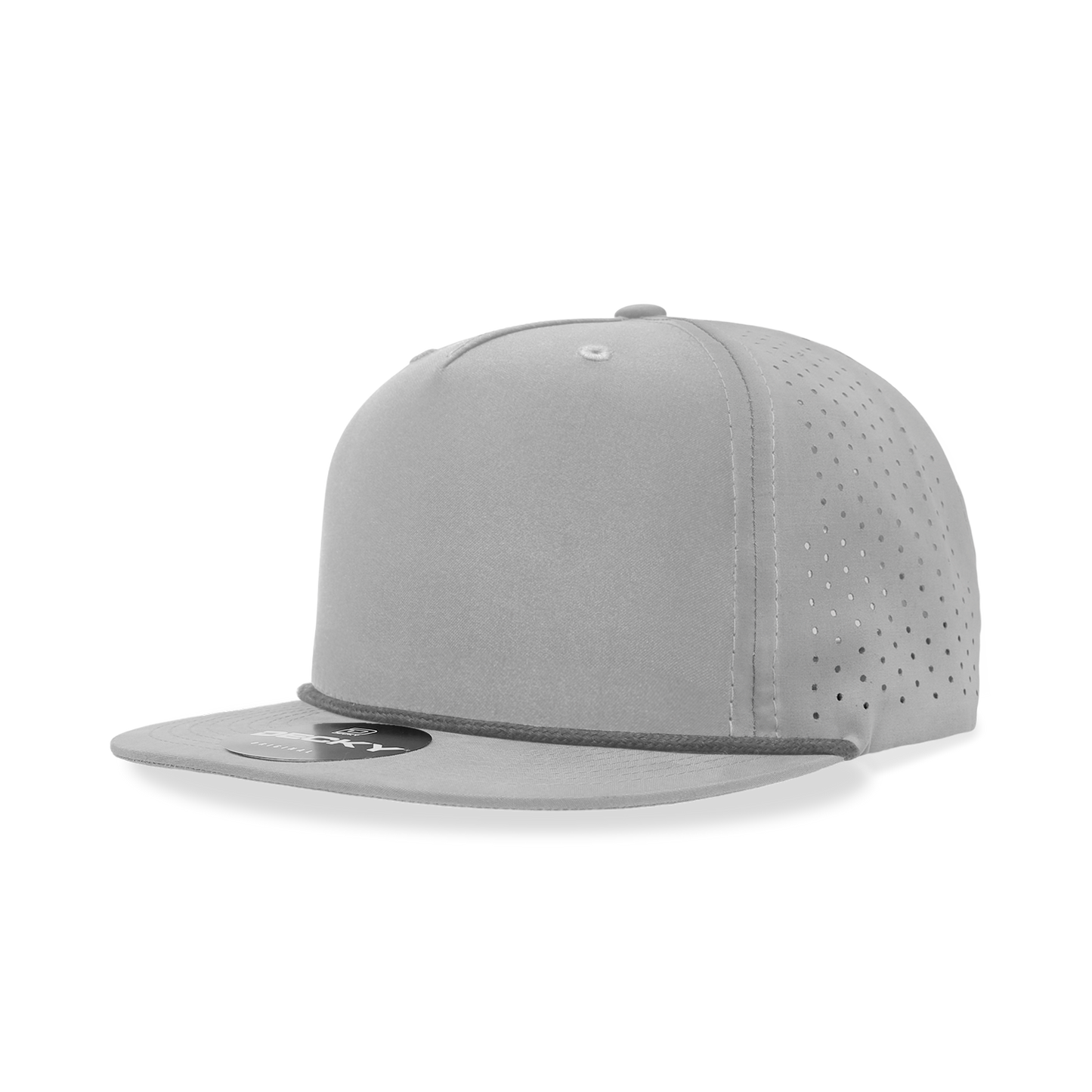 5 Panel High Profile Relaxed Perforated Performance Rope Hat 6226