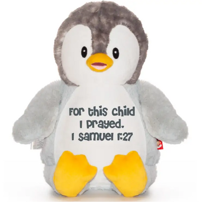 Penguin Cute Plush - Bible Verse - Plushie