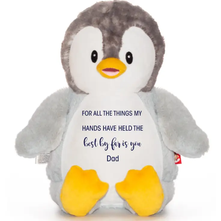 Penguin Cute Plush - Write Your Own Message - Plushie